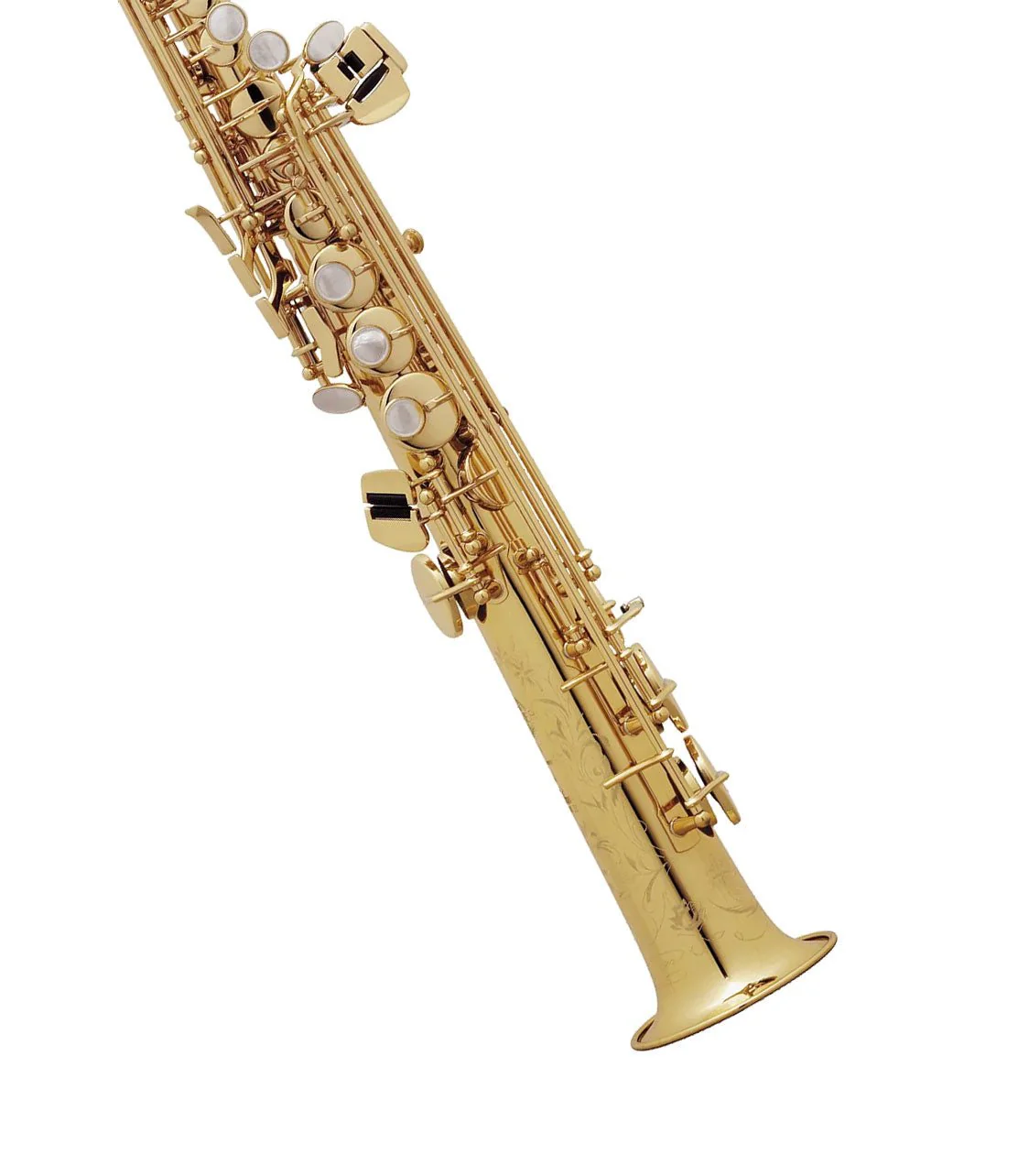 Selmer Paris SA80 Series II Soprano Saxophone - Jubilee - Gold lacquer - Image 3
