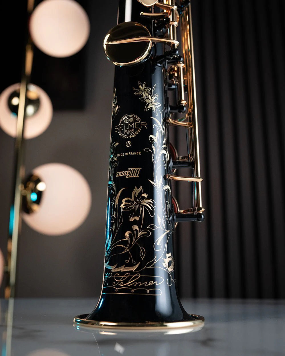 Selmer Paris Series III Soprano Saxophone - Jubilee - Black Lacquer - Image 2