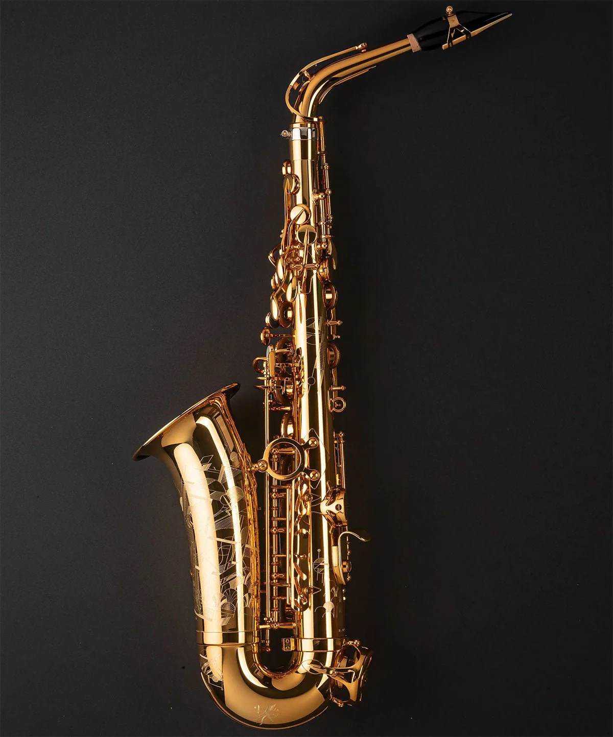 Selmer Paris Signature Alto Saxophone - Gold Lacquer - Image 3