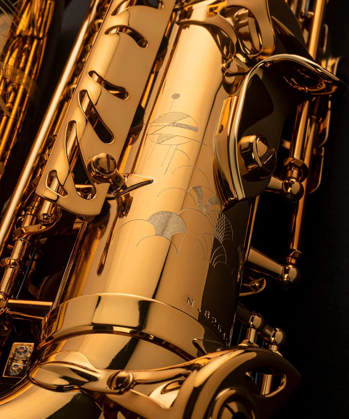 Selmer Paris Signature Alto Saxophone - Gold Lacquer - Image 4