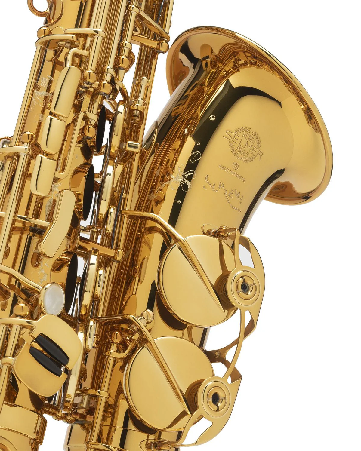 Selmer Paris Supreme Alto Saxophone - Gold Plated - Image 3