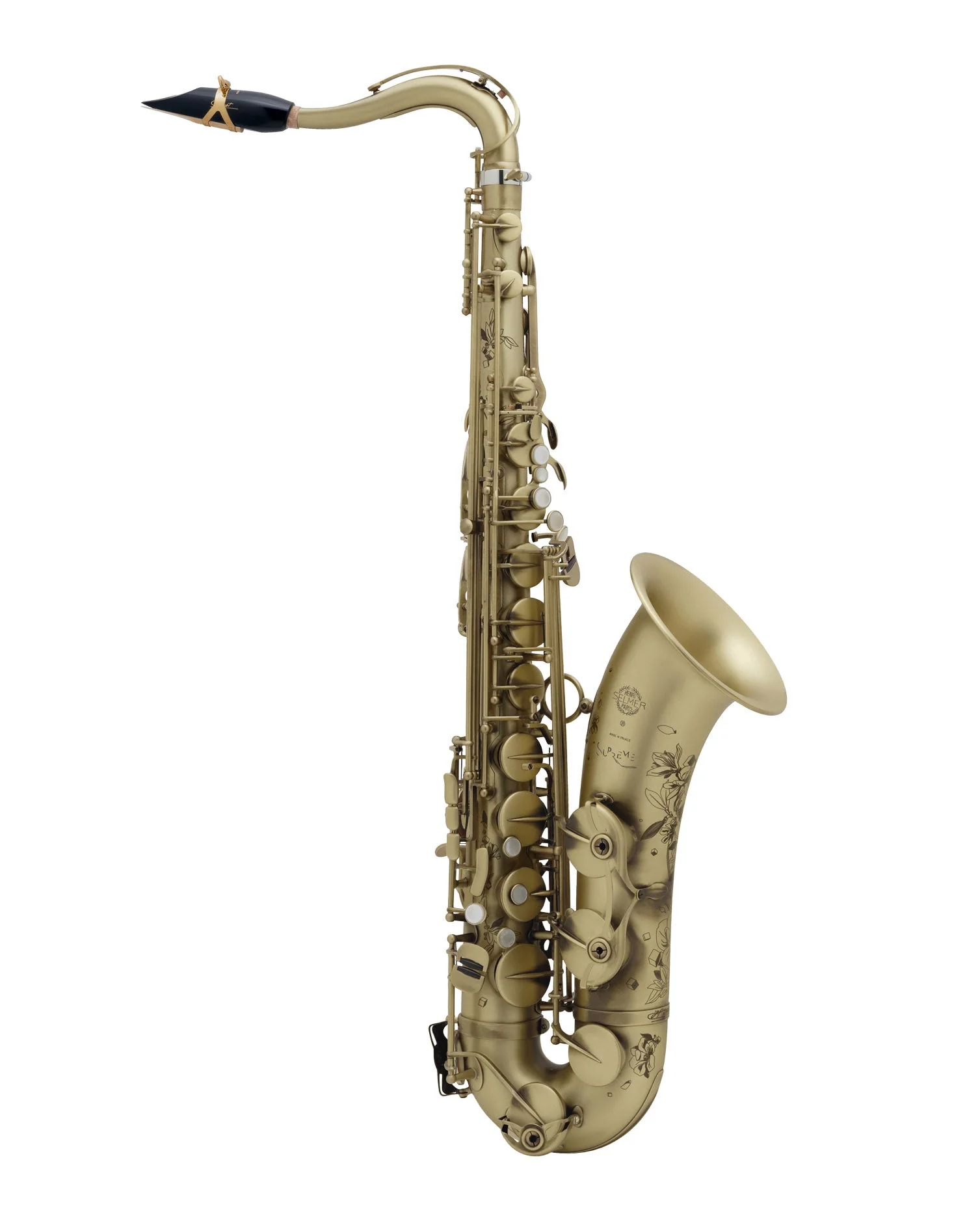 Selmer Paris Supreme Tenor Saxophone - Antiqued lacquer