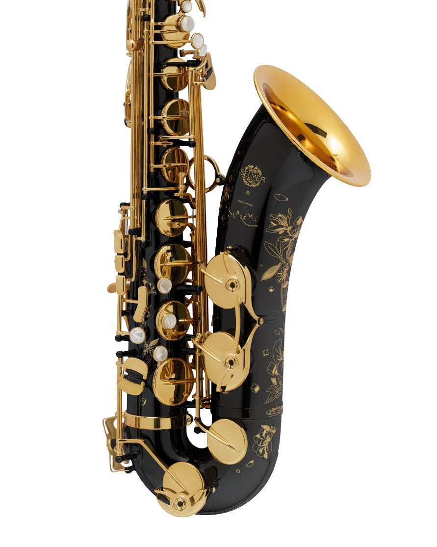 Selmer Paris Supreme Tenor Saxophone - Black Lacquer - Image 3