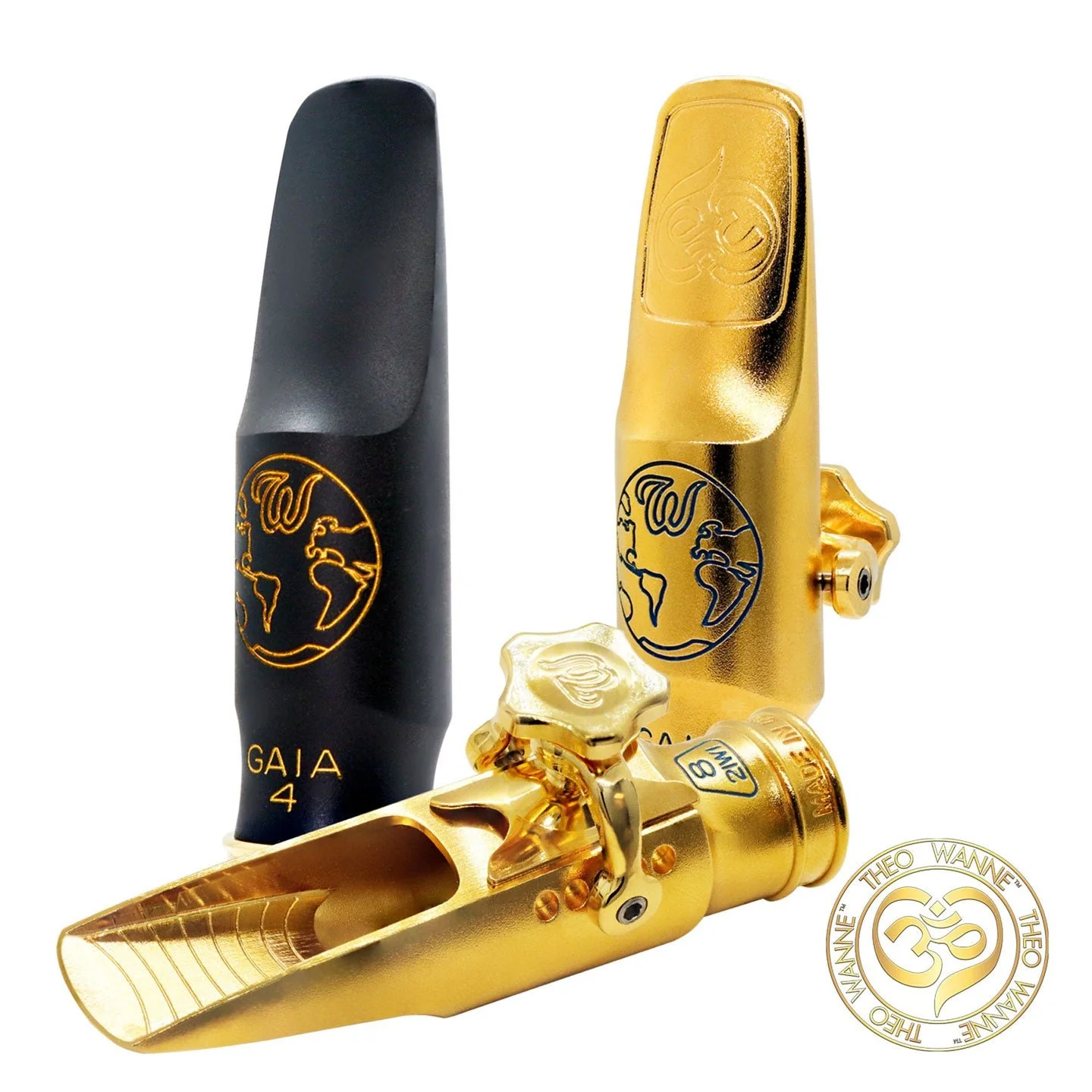 Theo Wanne GAIA 4 Hard Rubber Mouthpiece - Alto Saxophone - Image 4