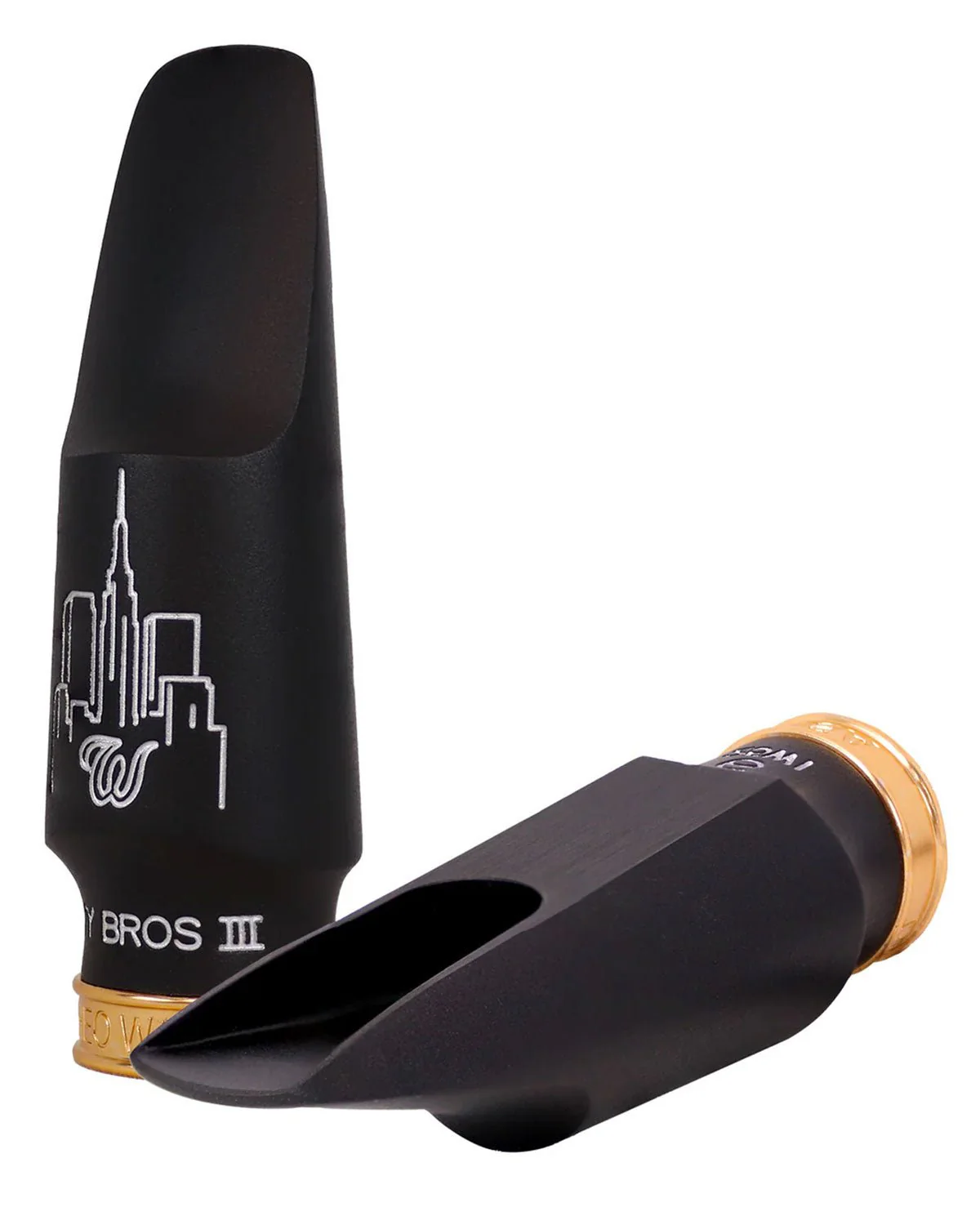 Theo Wanne New York Bros 3 Alto Ebonite Mouthpiece - Image 3