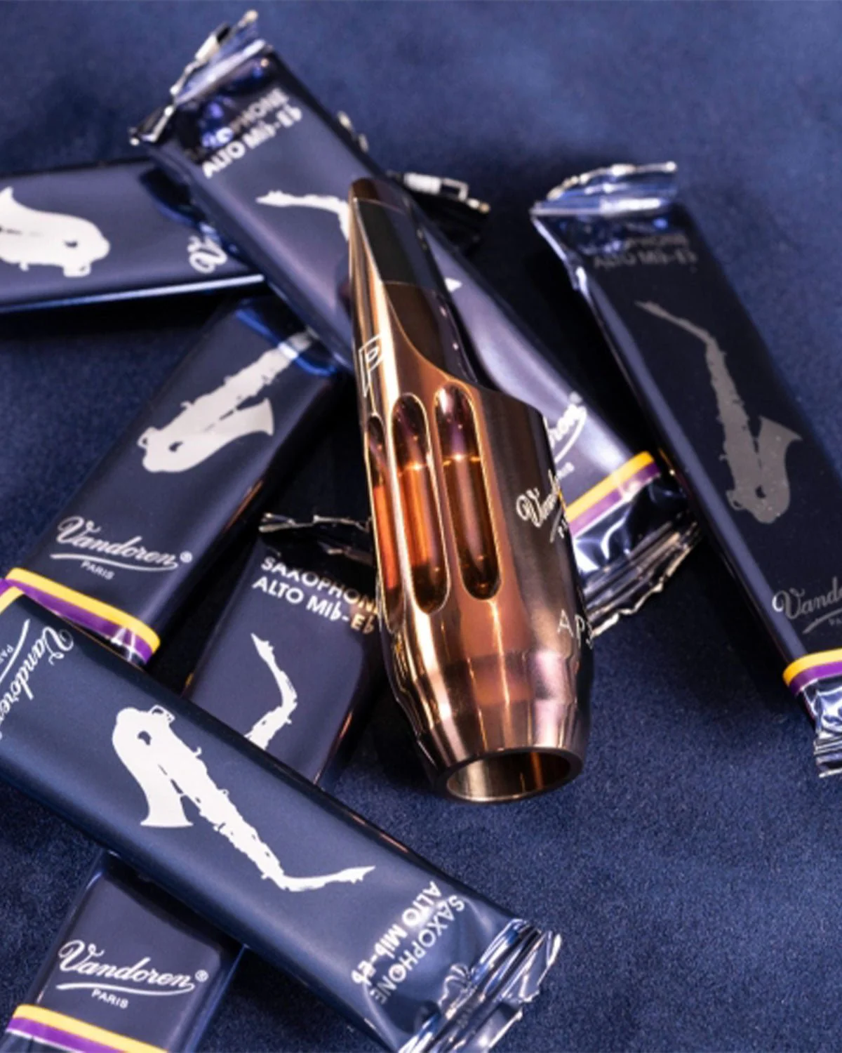 Vandoren Anniversary Titanium Alto Saxophone Mouthpiece - Limited Edition - Image 3