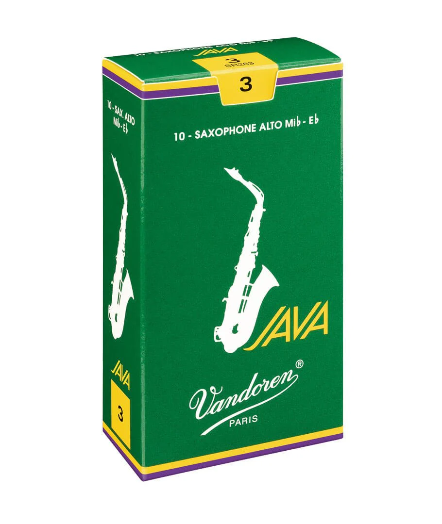 Vandoren Java - Alto Saxophone Reeds - Box of 10