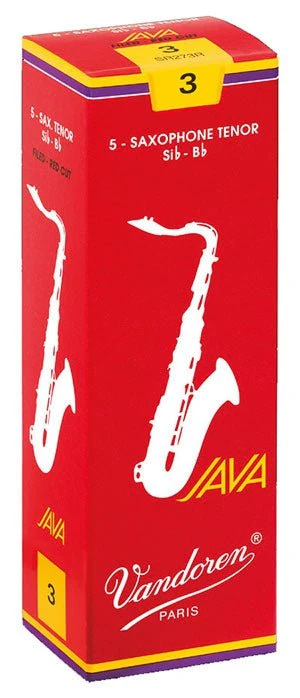 Vandoren Red Java - Tenor Saxophone Reeds - Box of 5