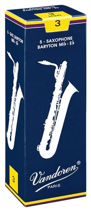 Vandoren Traditional - Baritone Saxophone Reeds - Box of 5