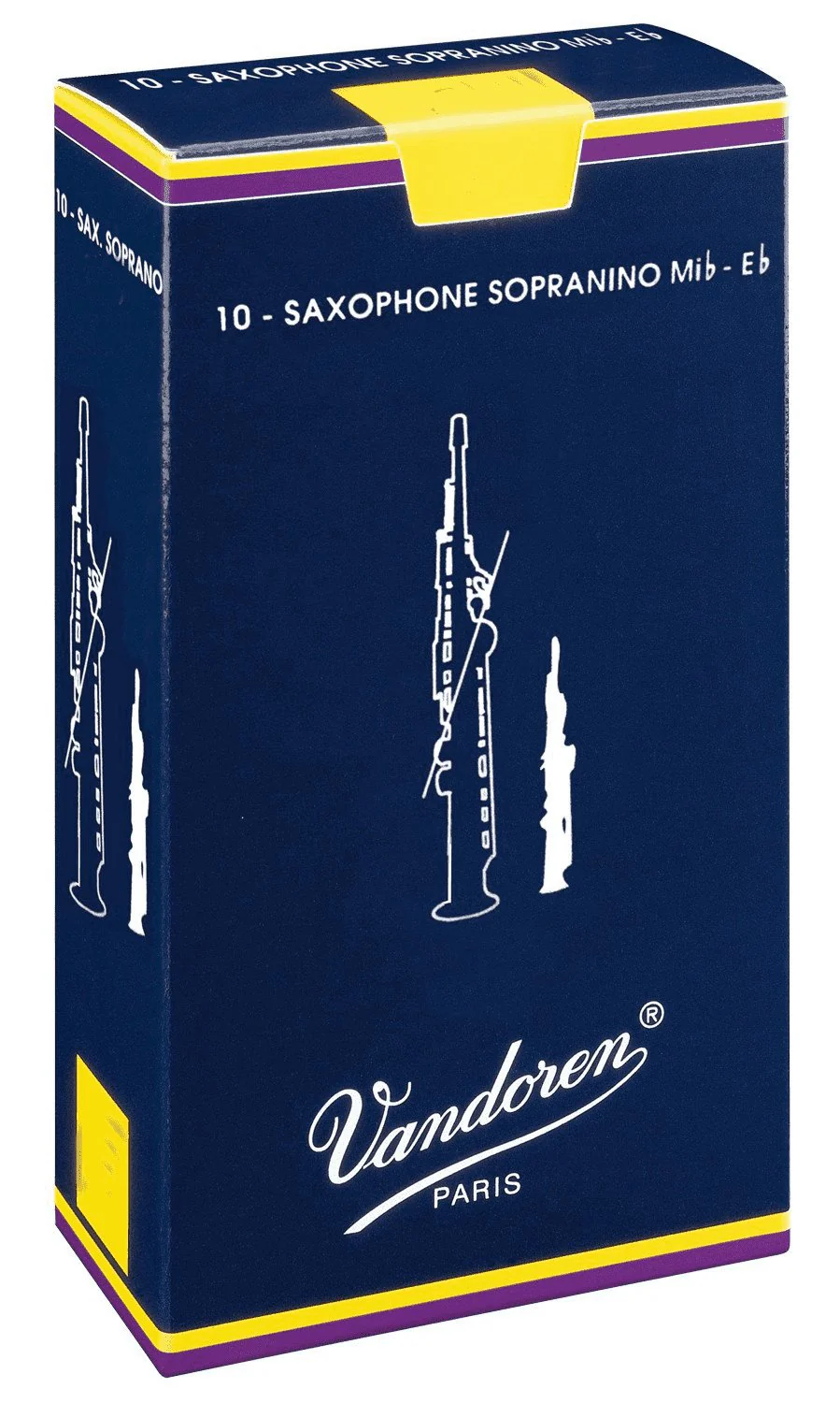 Vandoren Traditional - Sopranino Saxophone Reeds - Box of 10