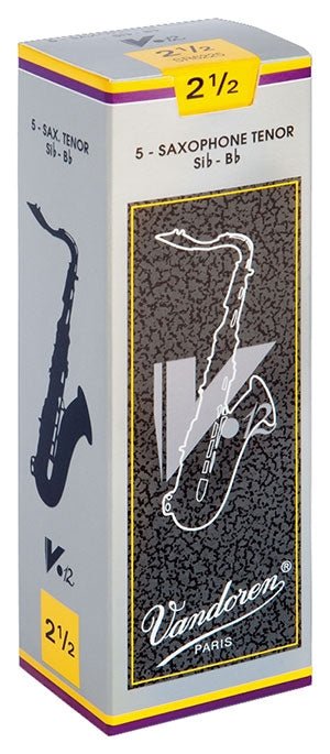 Vandoren V12 - Tenor Saxophone Reeds - Box of 5