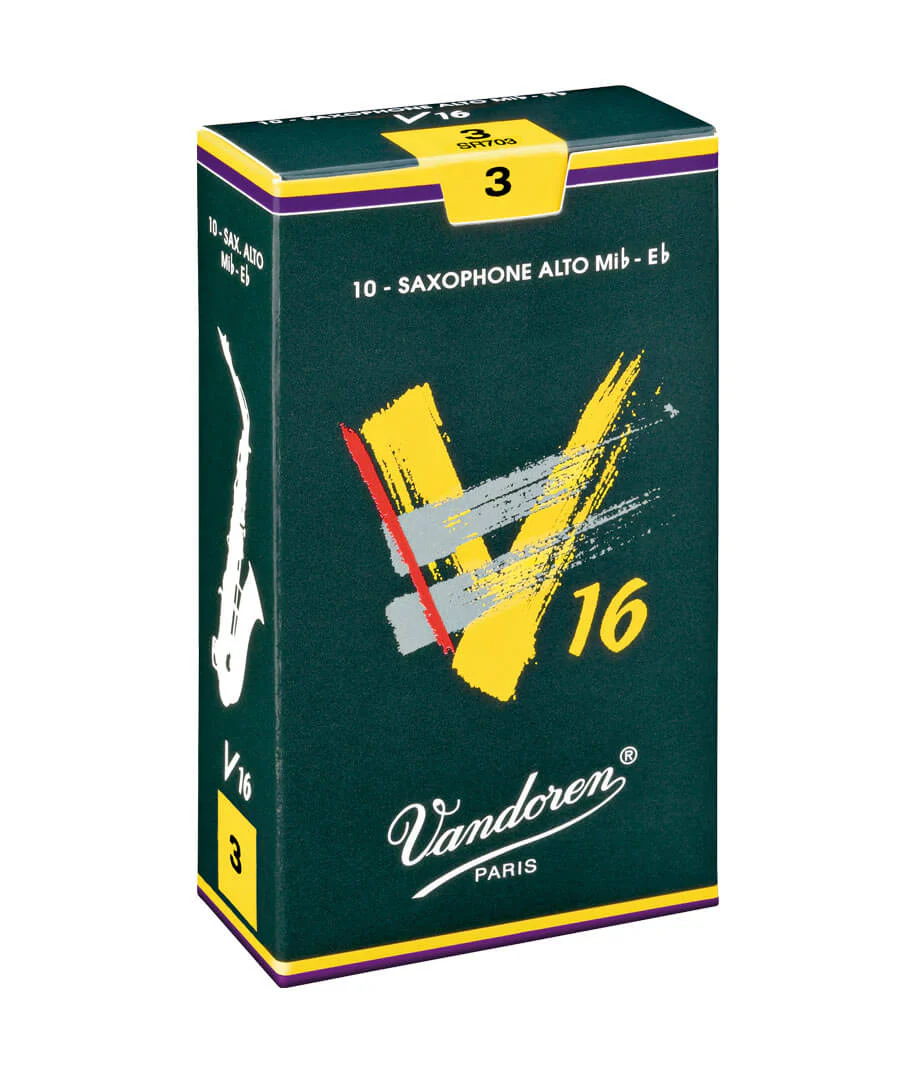 Vandoren V16 - Alto Saxophone Reeds - Box of 10