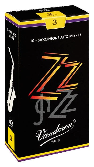 Vandoren ZZ - Alto Saxophone Reeds - Box of 10