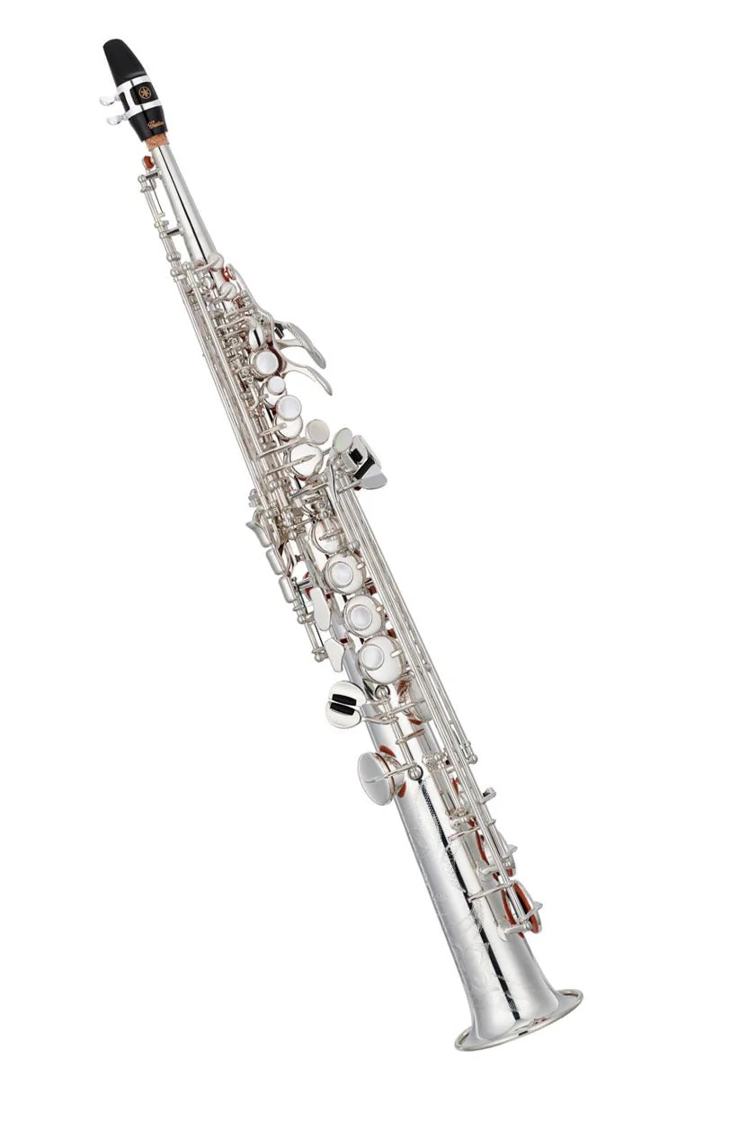Yamaha Custom YSS-82ZS - Straight Neck Soprano Saxophone - Silver Plated