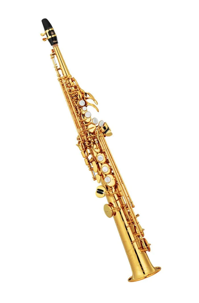 Yamaha Custom YSS-82Z - Straight Neck Soprano Saxophone - Gold Lacquer