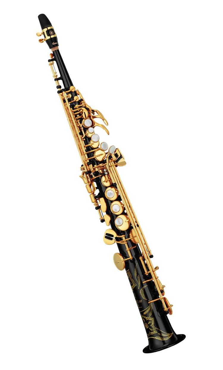 Yamaha Custom YSS-82ZB - Straight Neck Soprano Saxophone - Black Lacquer