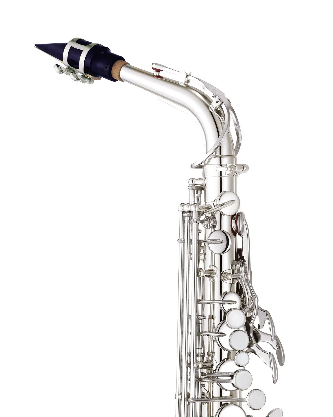 Yamaha YAS-280S - Alto Saxophone - Silver Plated - Image 3