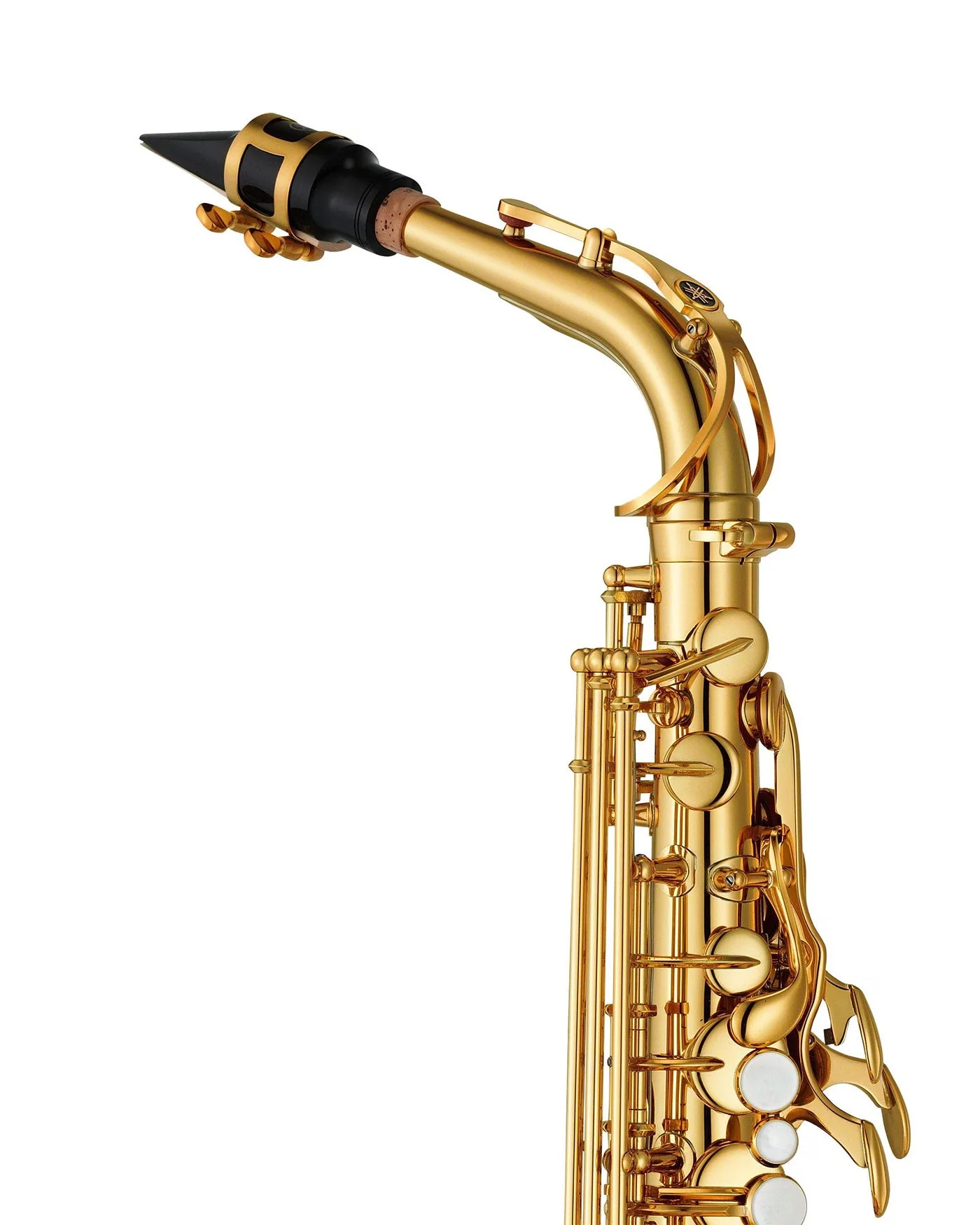 Yamaha YAS-480 - Alto Saxophone - Gold Lacquer - Image 3