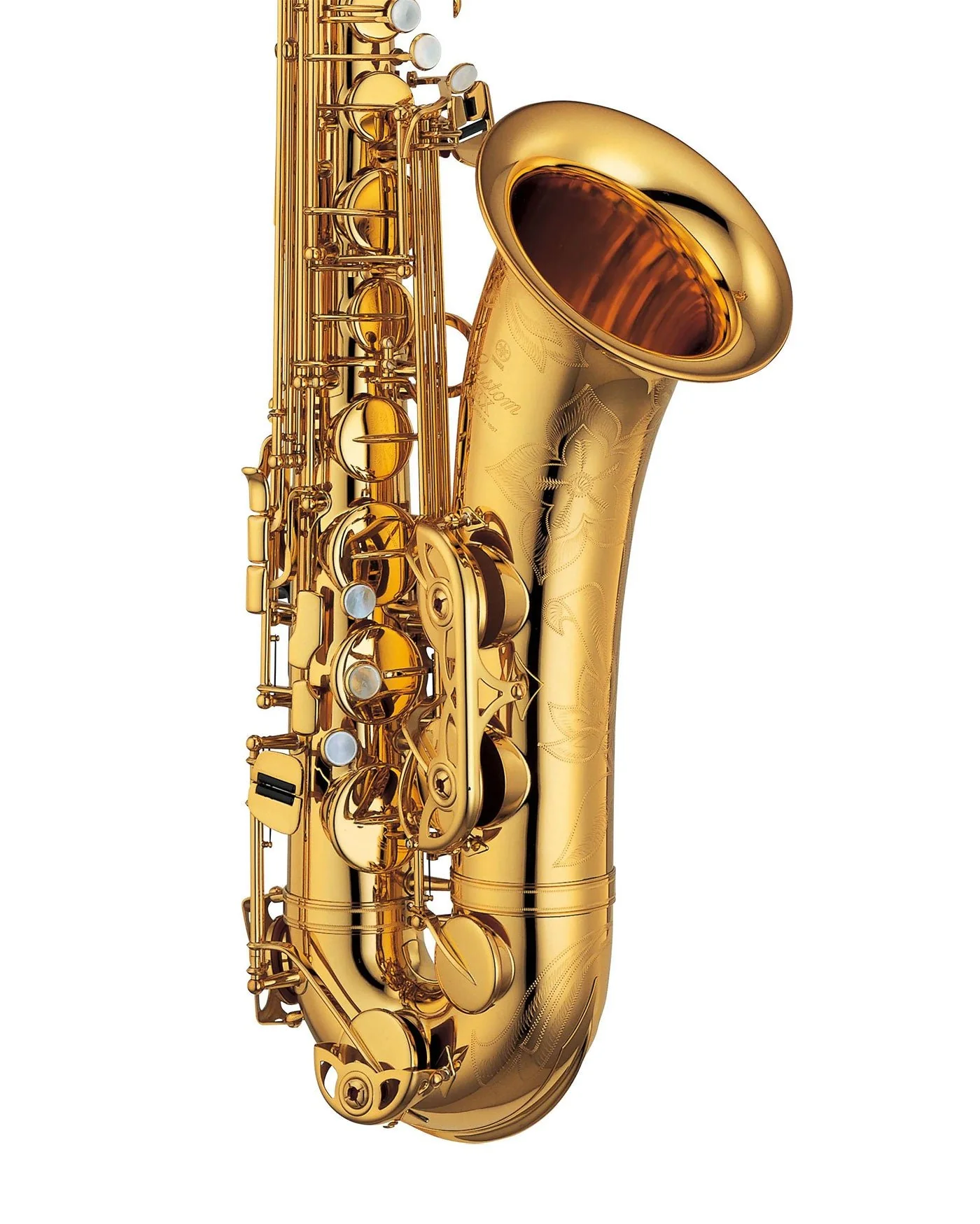 Yamaha YTS-875EX Custom - Tenor Saxophone - Gold Lacquer - Image 3