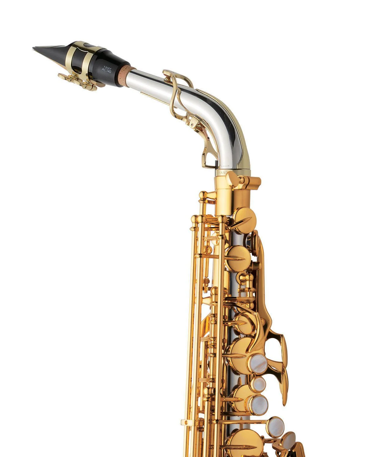 Yanagisawa AWO30 Alto Saxophone - Solid Silver & Brass - Image 3