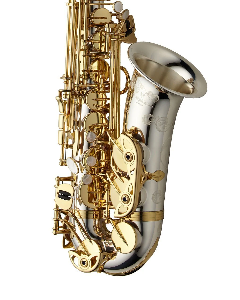 Yanagisawa AWO37 Alto Saxophone - Solid Silver - Image 2