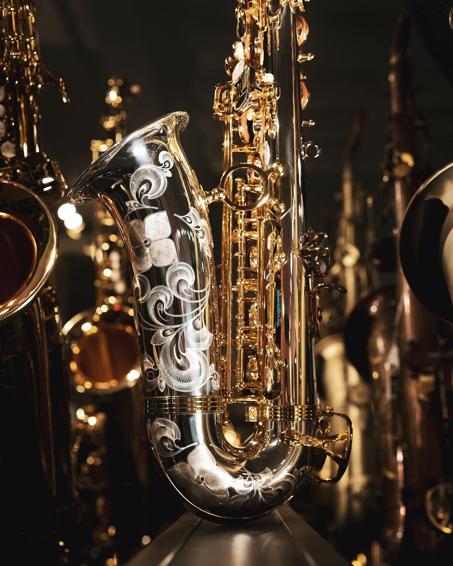 Yanagisawa AWO37 Alto Saxophone - Solid Silver - Image 3