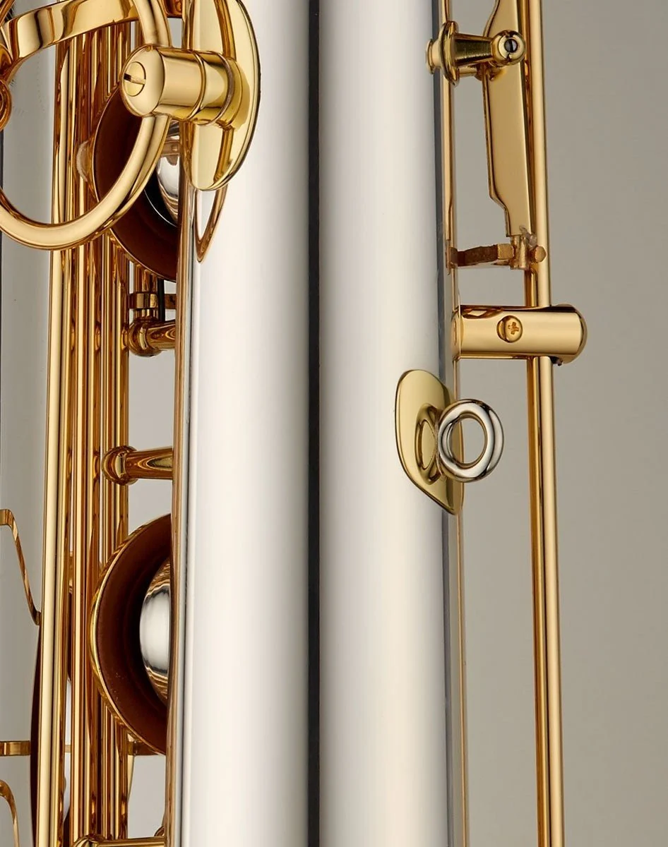 Yanagisawa BWO30BSB Baritone Sax - Solid Silver / Bronze - Image 4