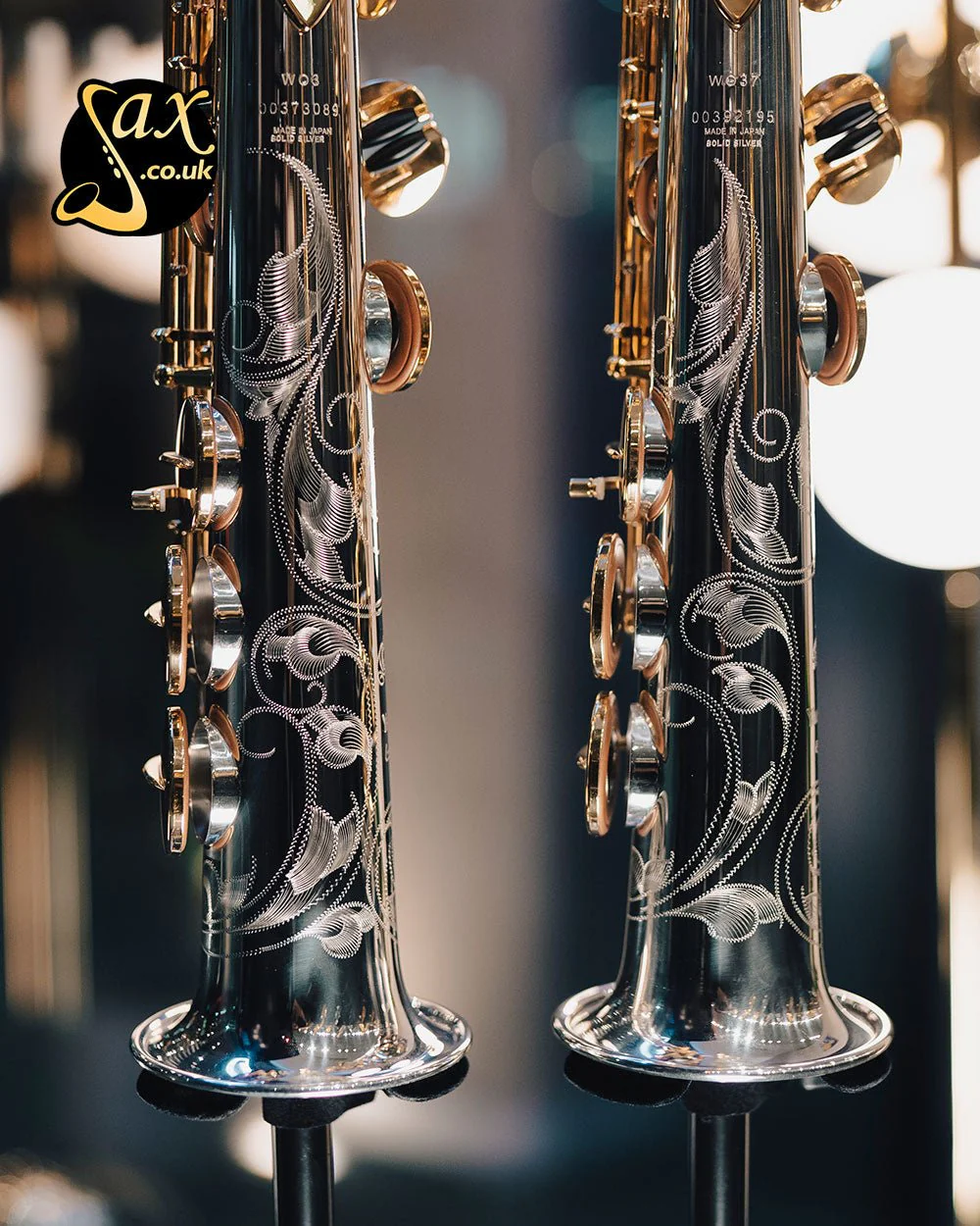 Yanagisawa SWO3 Soprano Saxophone - Solid Silver - Image 2